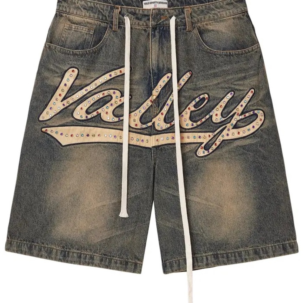Vale Forever Skittles Jorts 'Mid Blue' 34